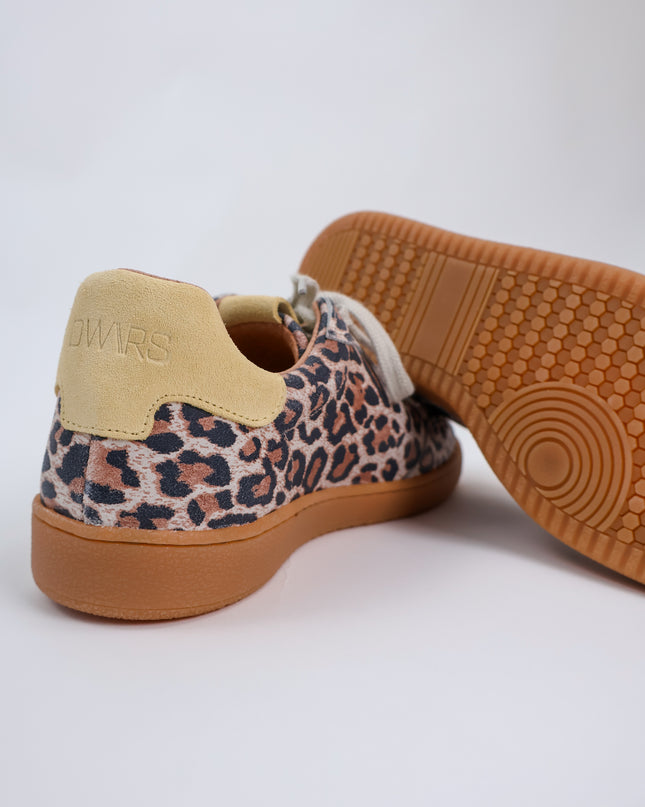 DWRS Poona Leopard Sneaker Low - Butter
