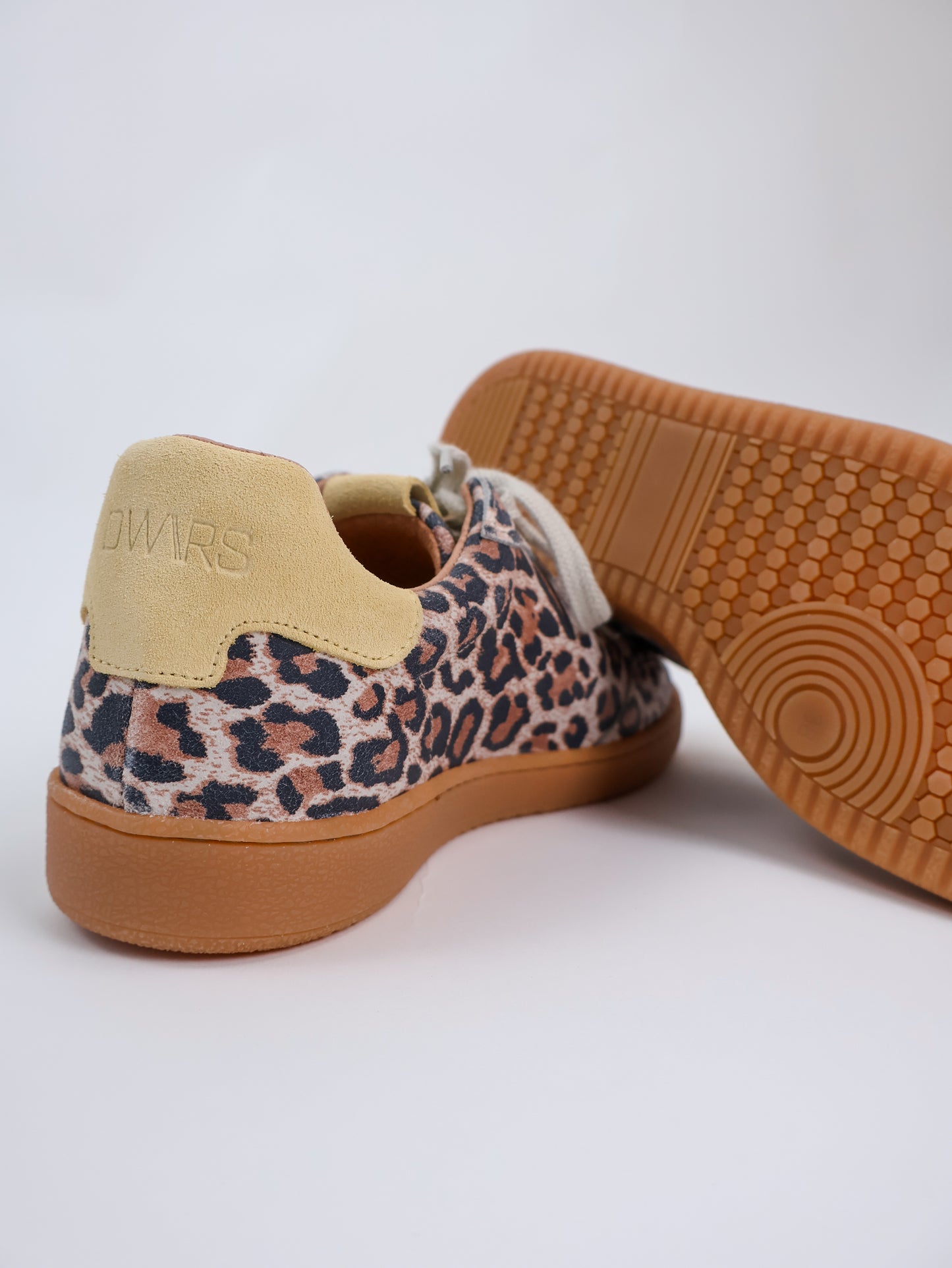 DWRS Poona Leopard Sneaker Low - Butter