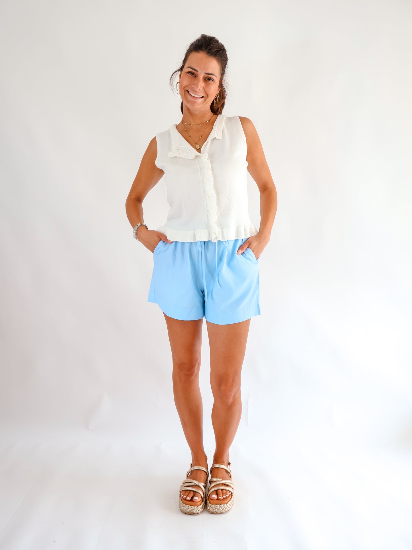 Daily Shorts Blau