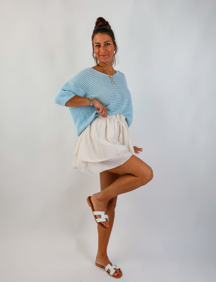 Flared Skirt Creme