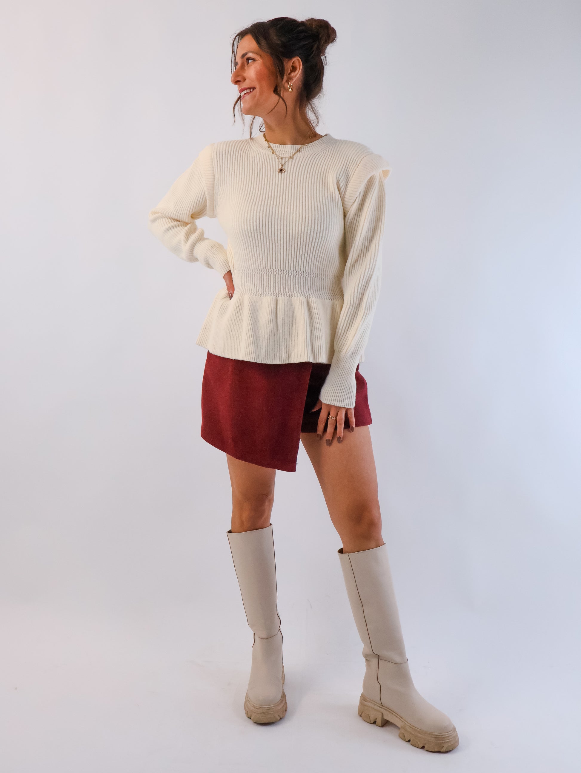 Mariela Pullover Creme