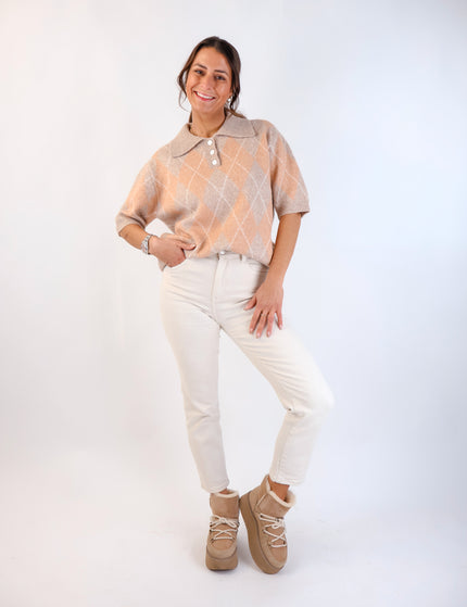 Mom Jeans Creme