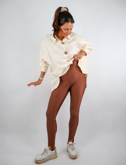 Studio Amaya Lis Leggings Brown