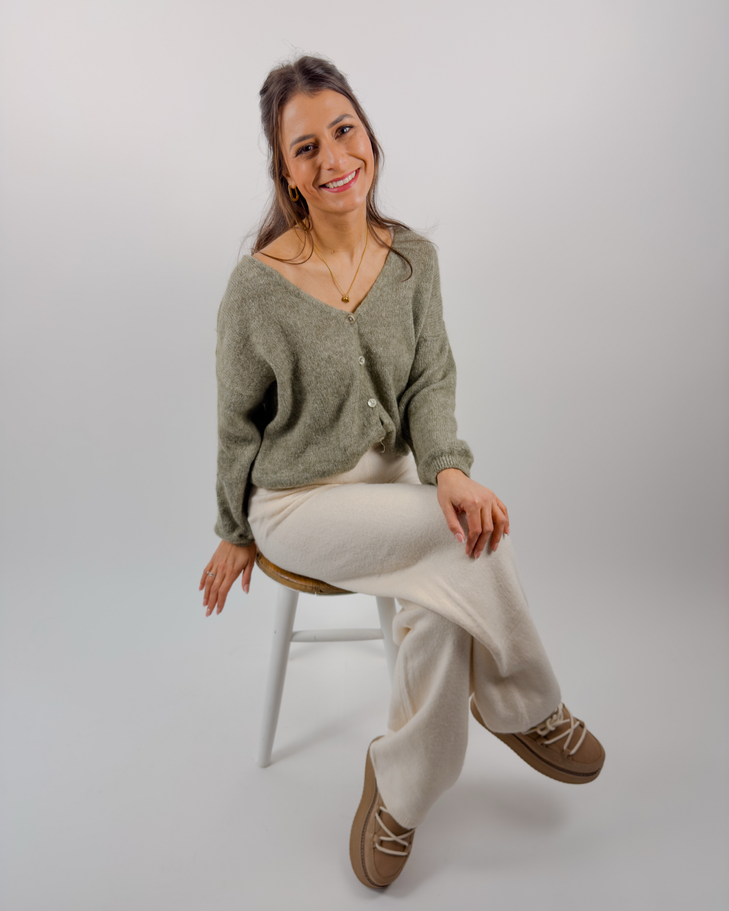 Vivi Cardigan Olive