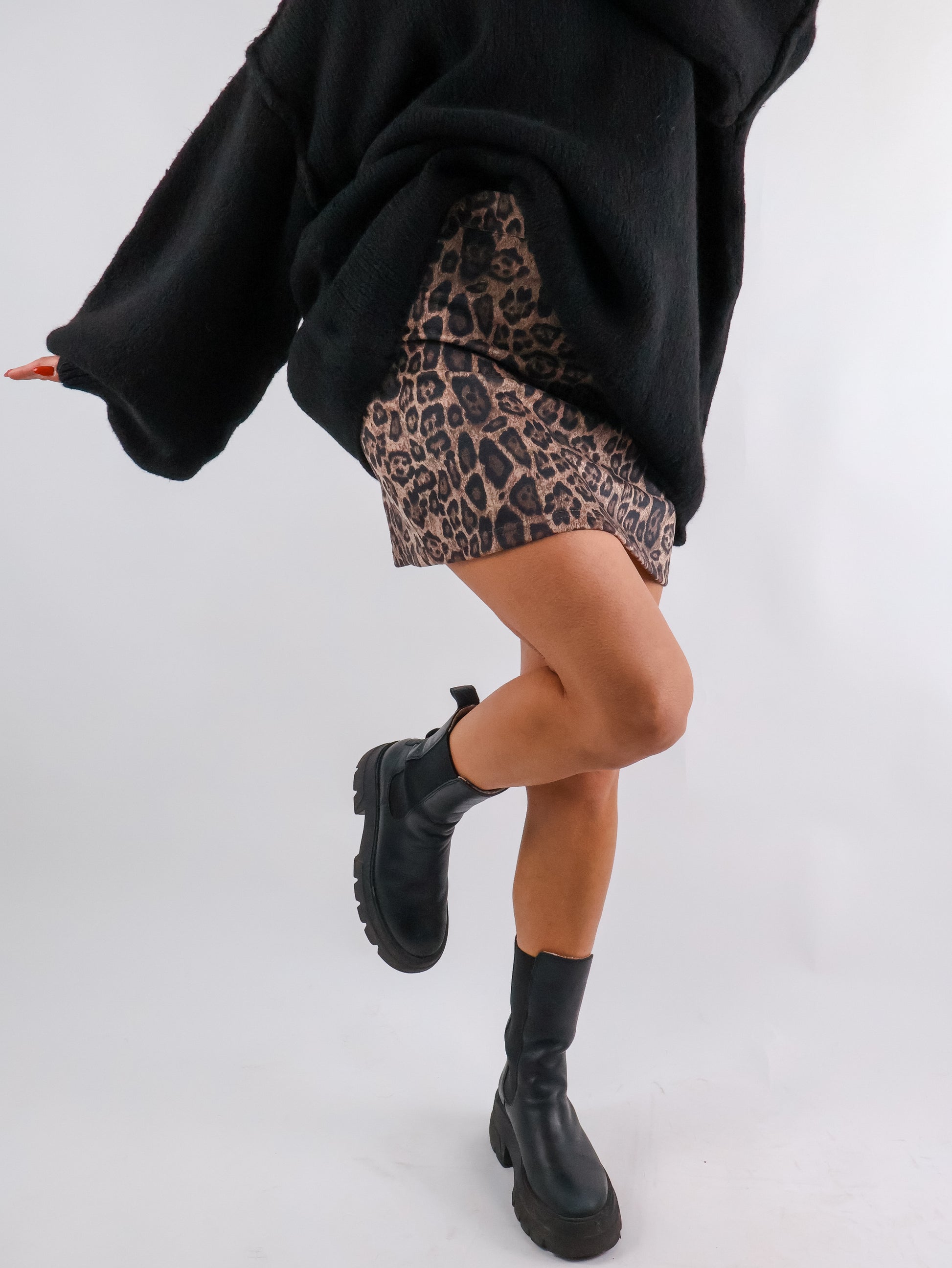 Oversize Pullover Schwarz