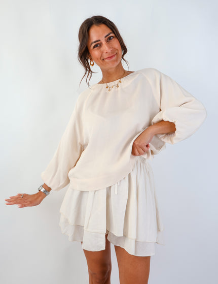 Smith&Soul Lyocell Bluse Beige