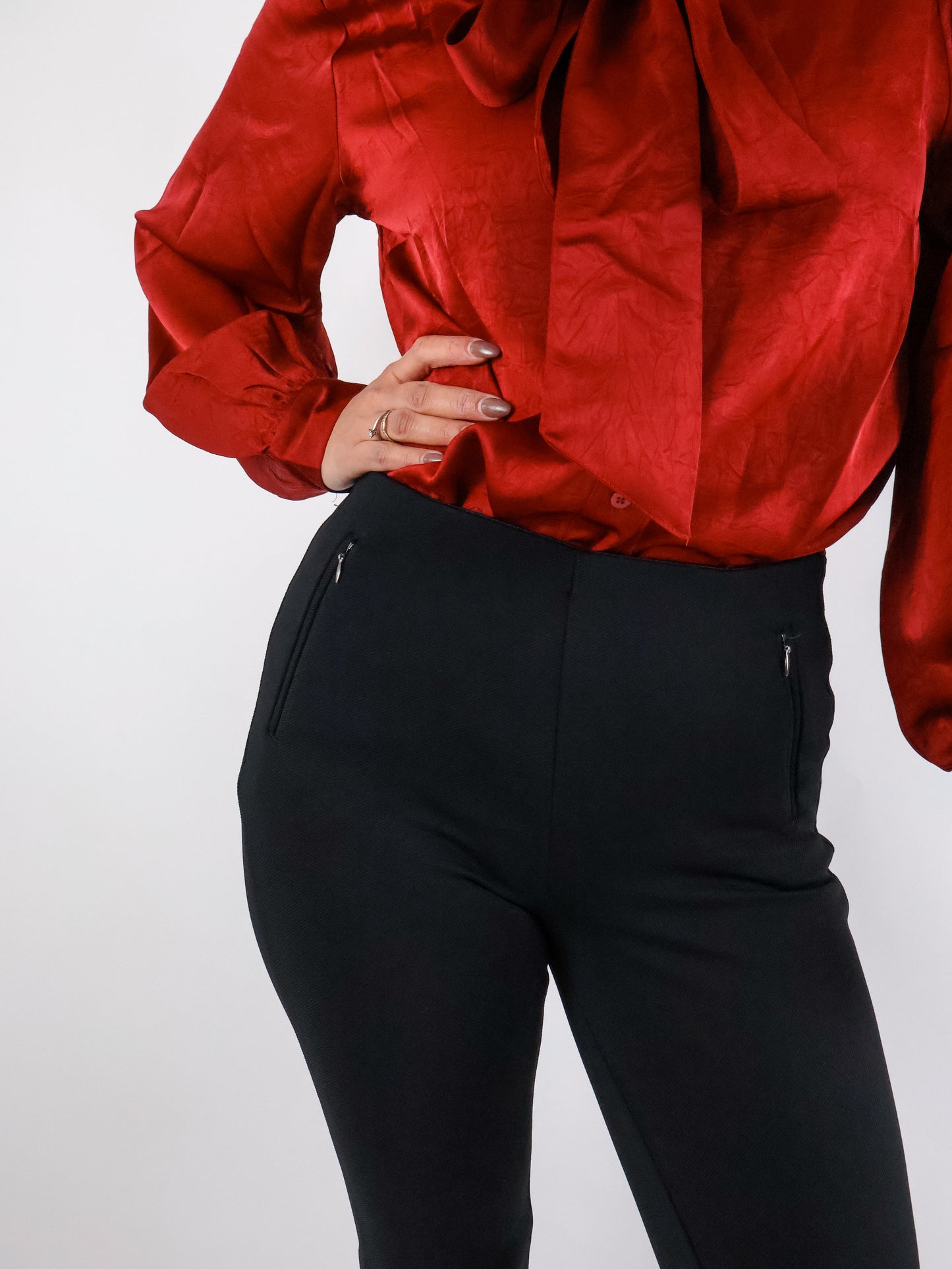 Mac Boot Zip Hose Schwarz