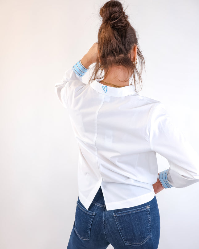 Smith&Soul Solid Blouse with Drawstring at Front