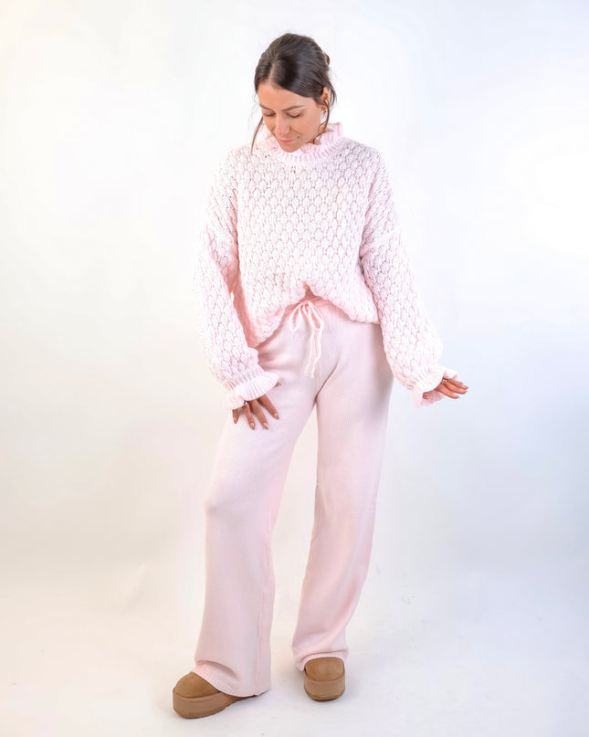 Soft Strickhose Creme
