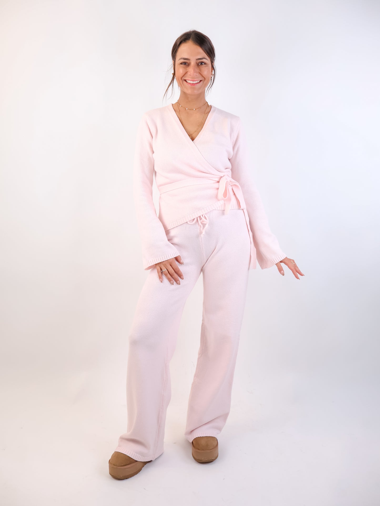 Soft Strickhose Creme