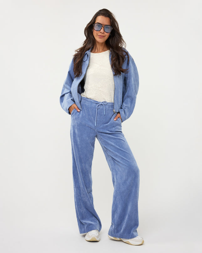 Esqualo Cord Hose Sky Blue