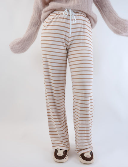 Caro Stoffhose Creme
