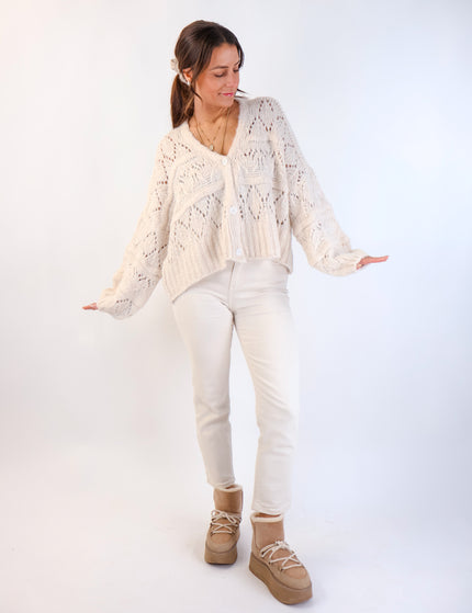 Mom Jeans Creme