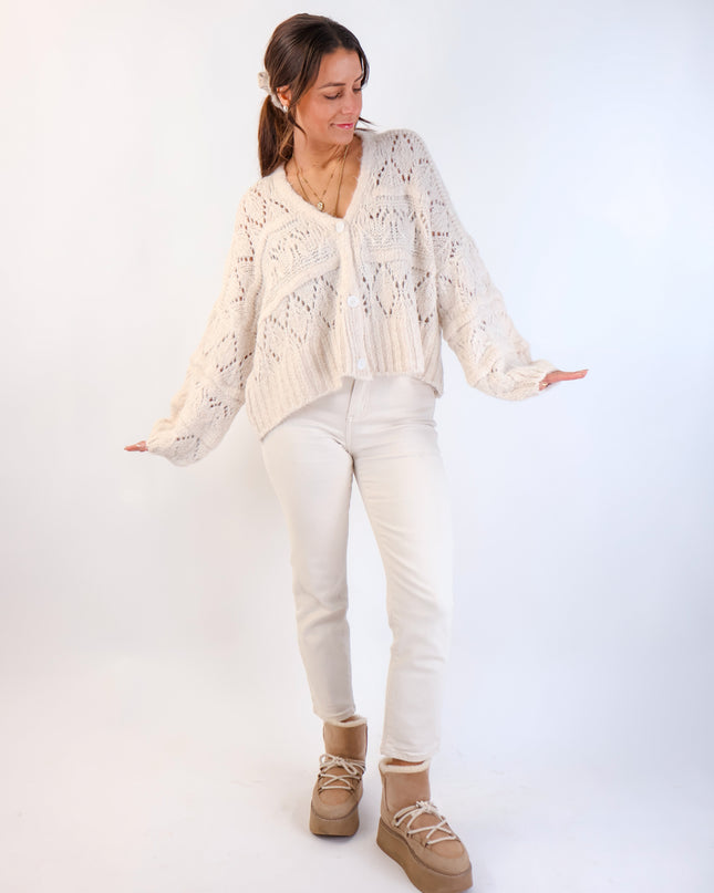 Mom Jeans Creme