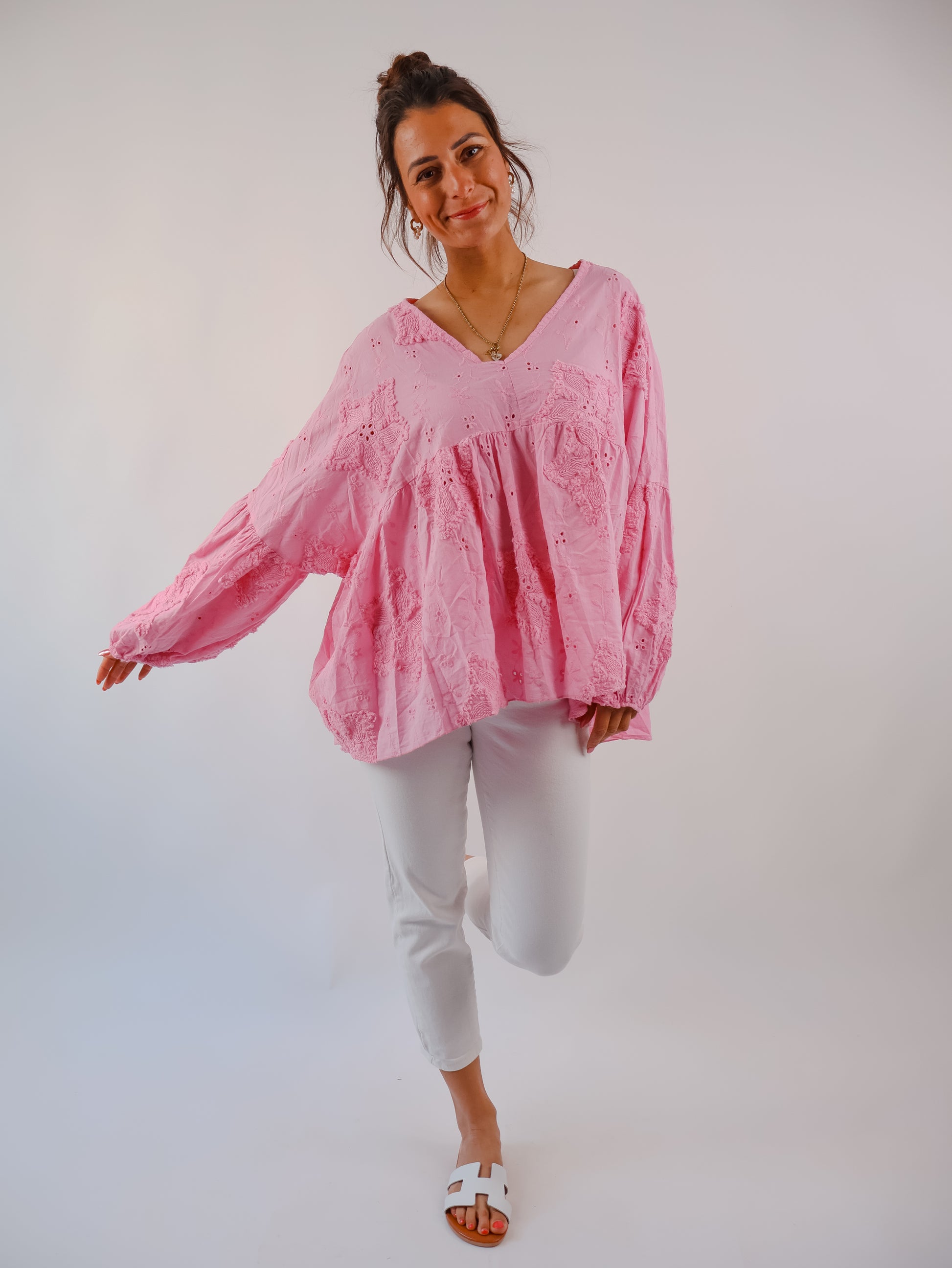 Camille Bluse Pink