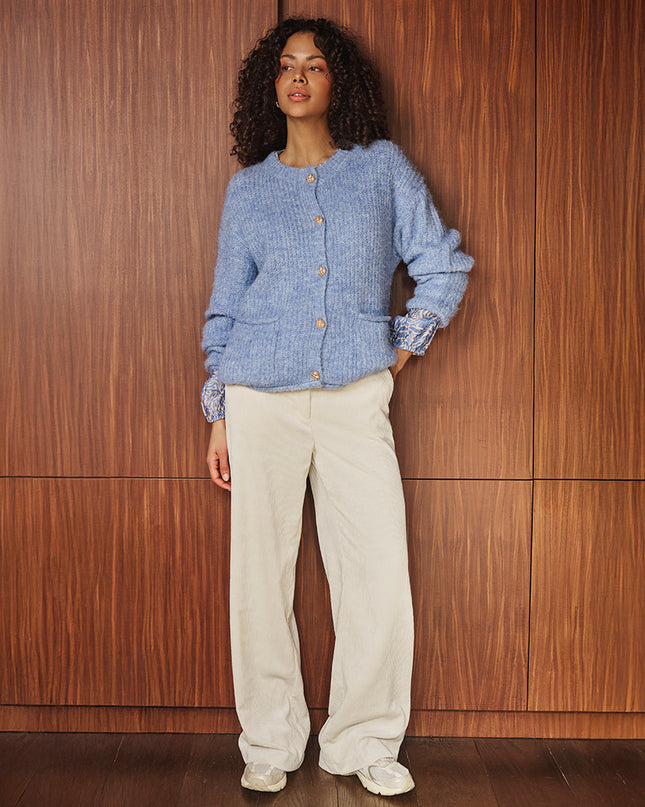 Esqualo Cord Hose Vanilla