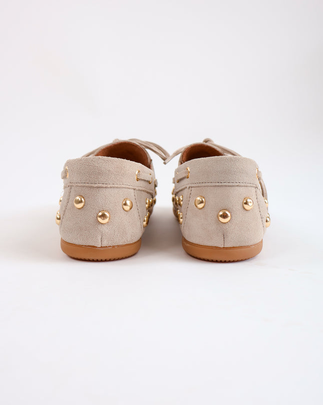 DWRS Latty Big Studs Loafer Sand