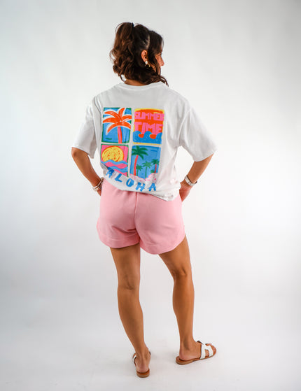 Baumwollshorts Pink