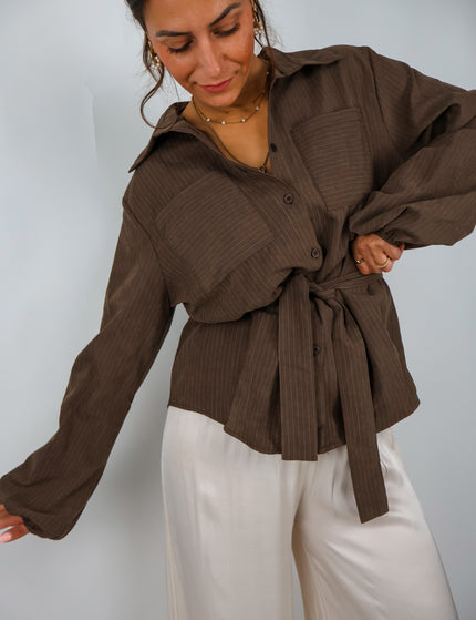 Mokka Bluse