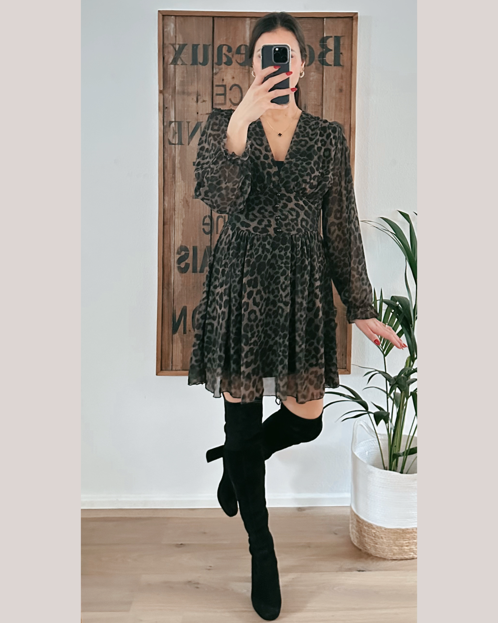 Melanie Kleid Olive 