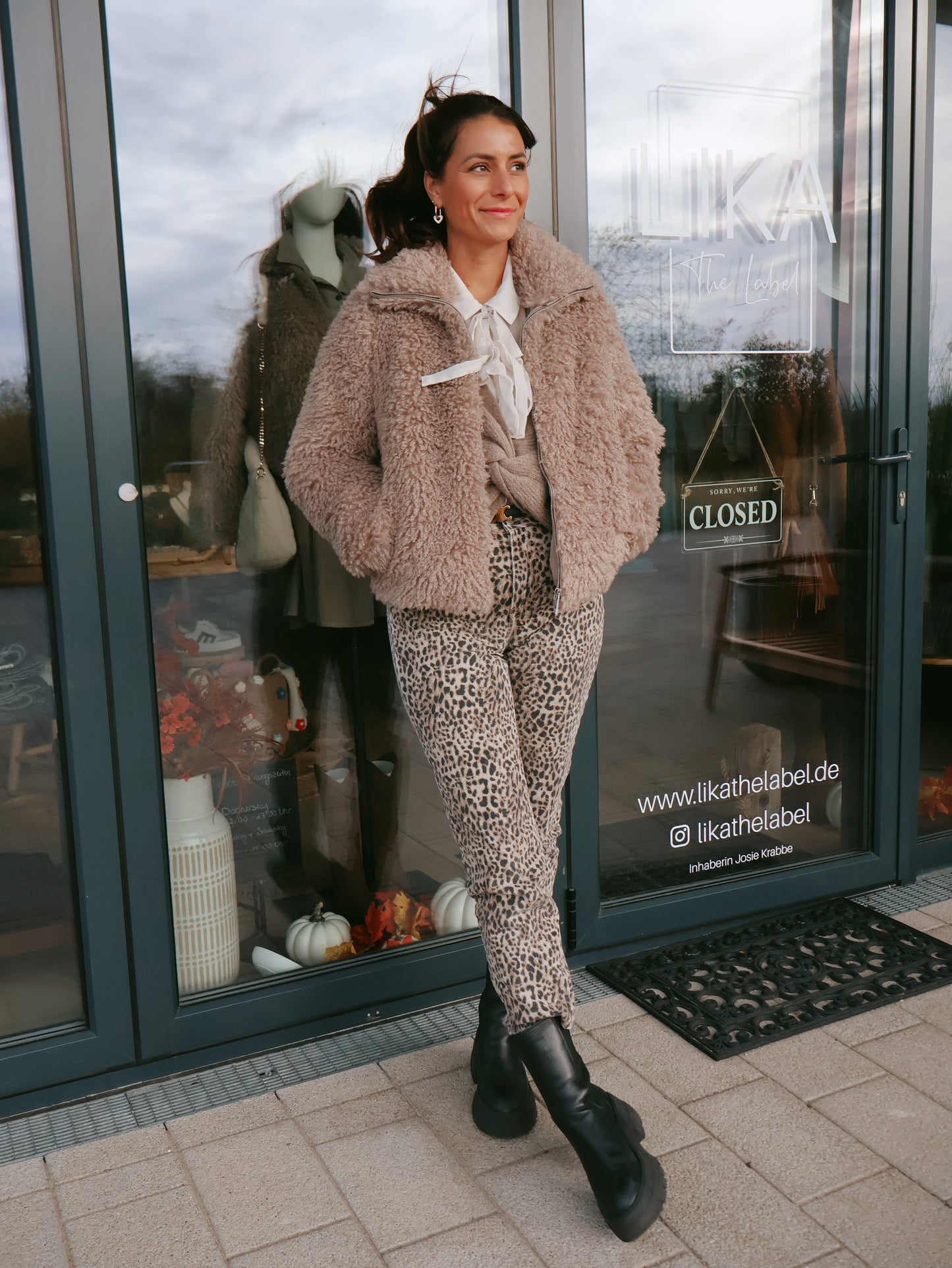 Rino & Pelle Sallie Jacke Taupe