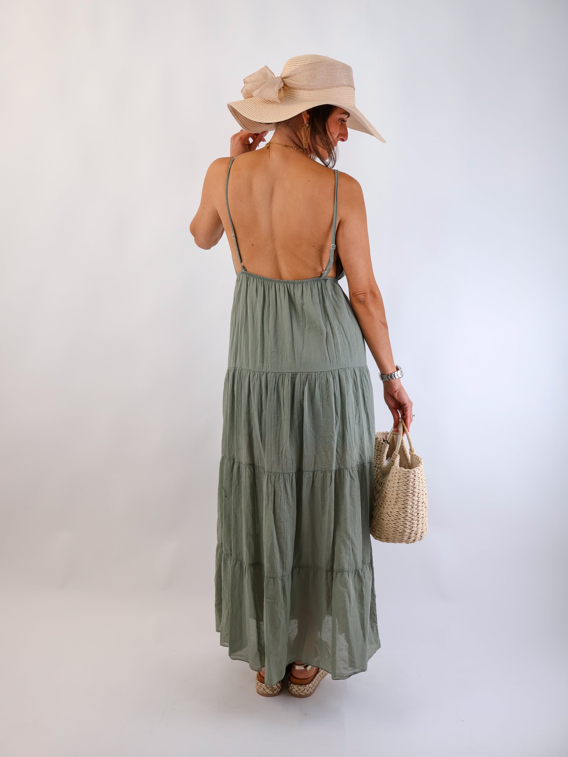Solé Kleid Olive