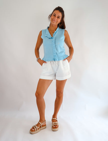 Elise Strickweste Hellblau