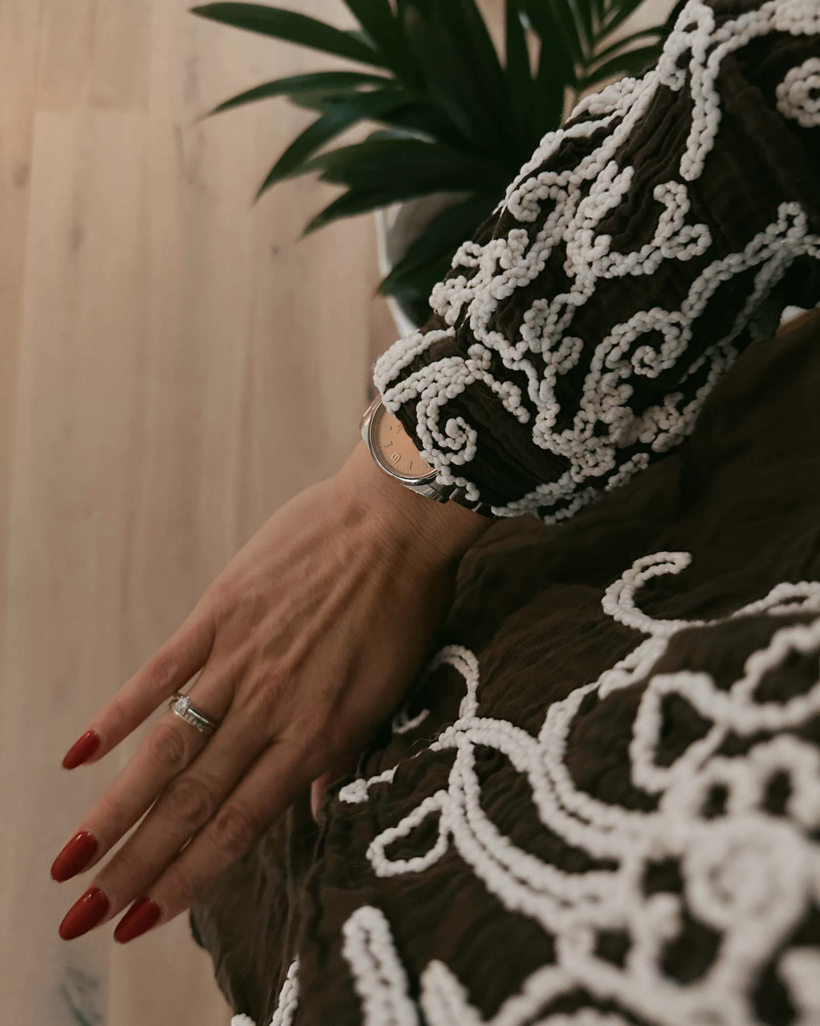 Laya Bluse Marron