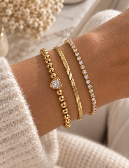 Heart Glow Armband