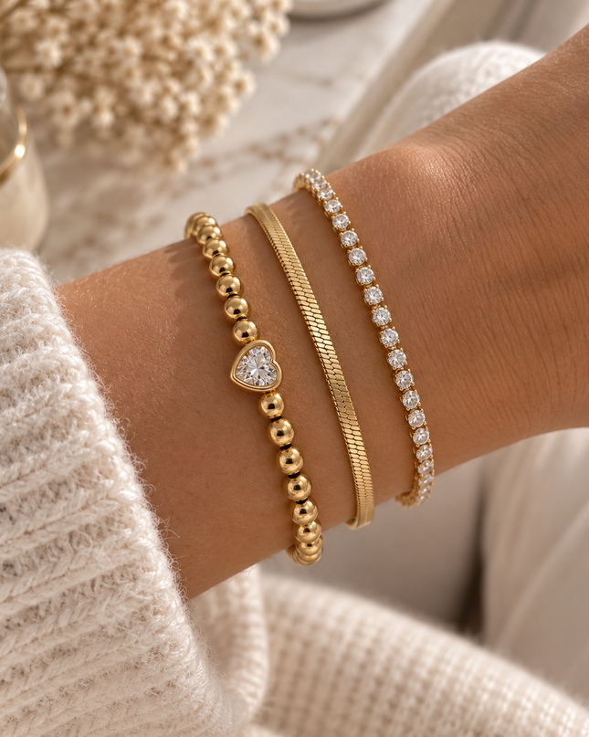 Heart Glow Armband