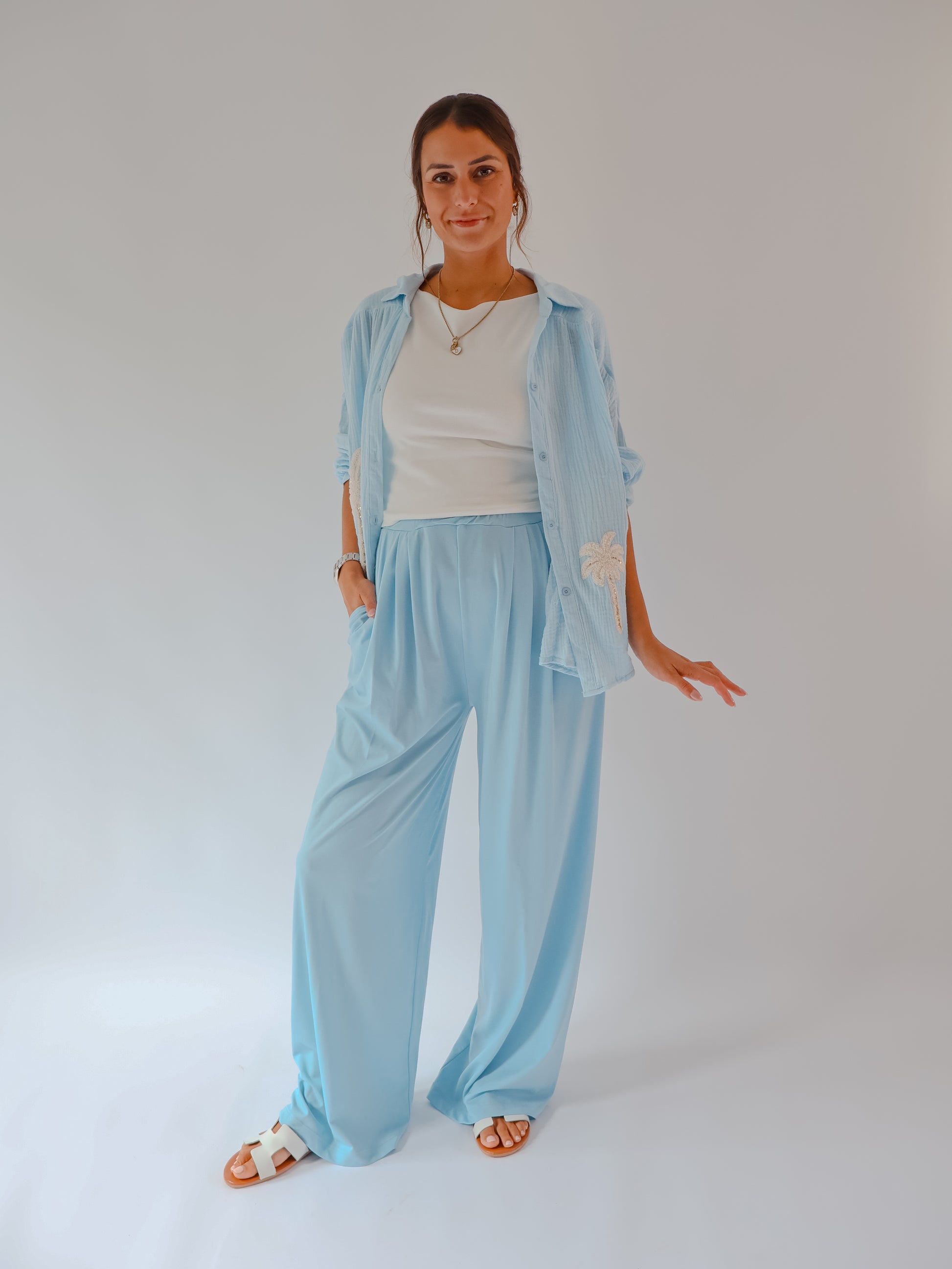Lumi Hose Hellblau