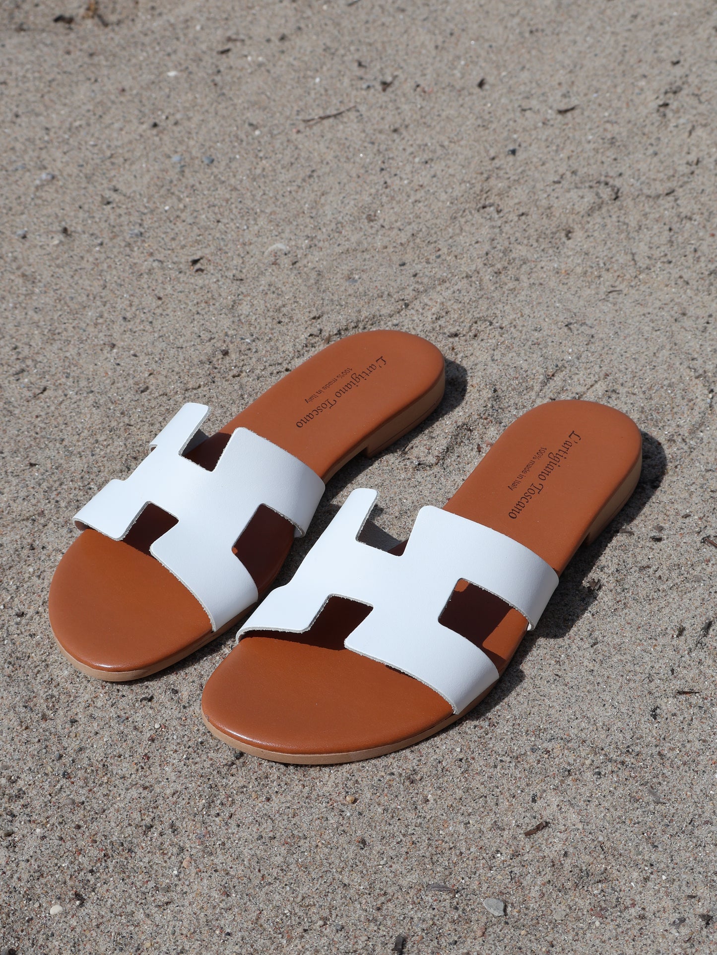 Toscana Sandale Weiß