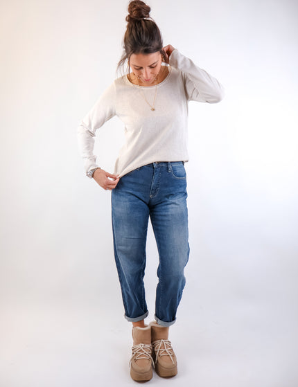 Smith & Soul Basic Knit - Langarmshirt Sand