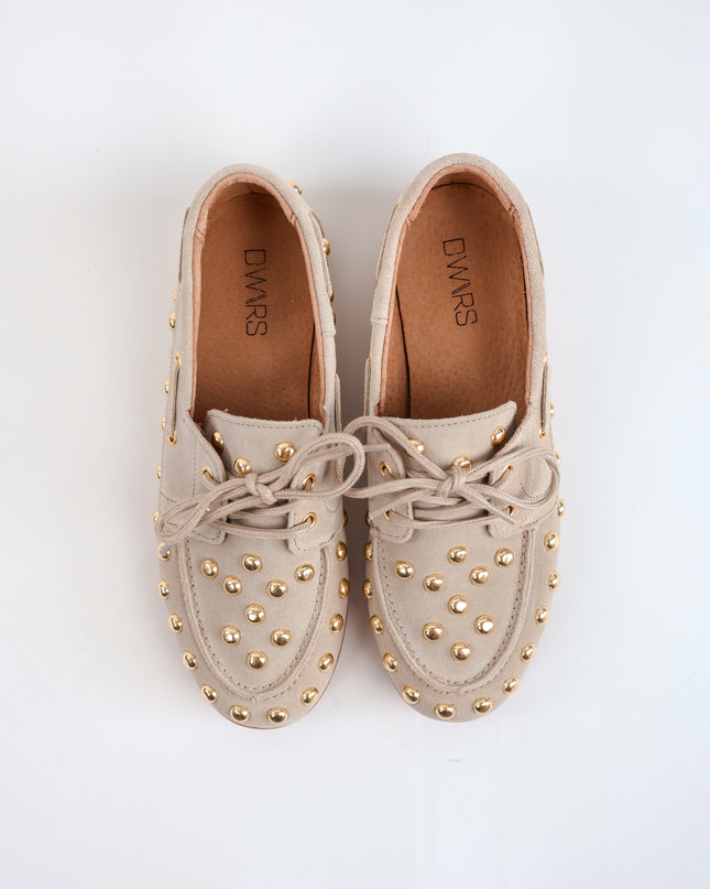 DWRS Latty Big Studs Loafer Sand