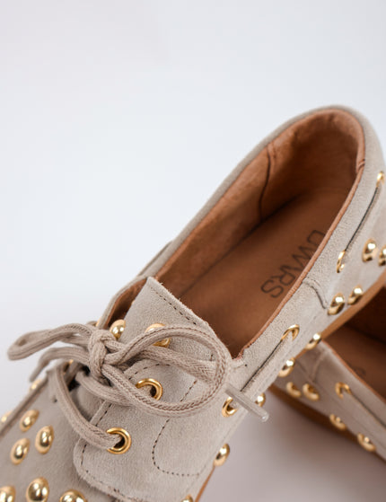 DWRS Latty Big Studs Loafer Sand