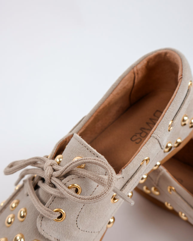 DWRS Latty Big Studs Loafer Sand