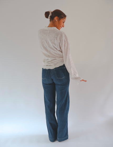 Mac Wide Leg Dream Hose authentisch