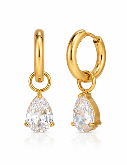 Crystal Drop Ohrringe