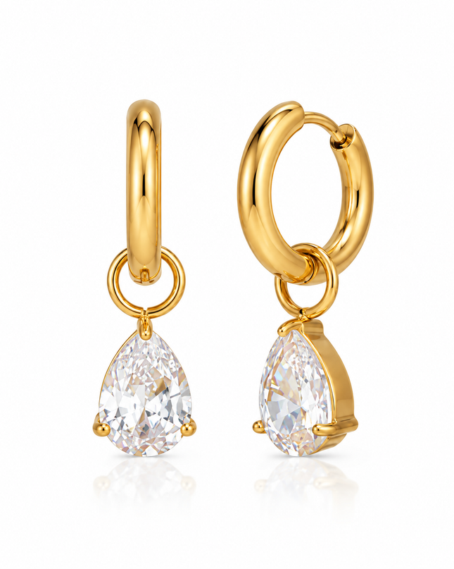 Crystal Drop Ohrringe