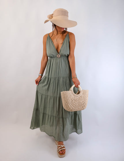 Solé Kleid Olive