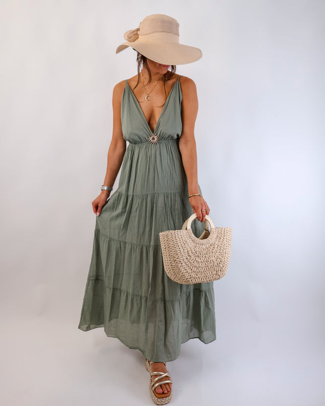 Solé Kleid Olive