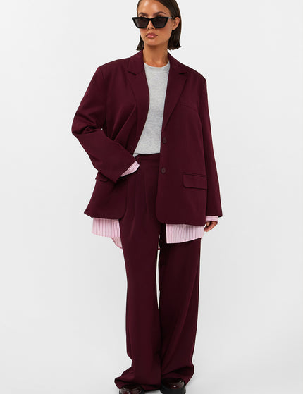 Studio Amaya Jackie Pants Bordeaux