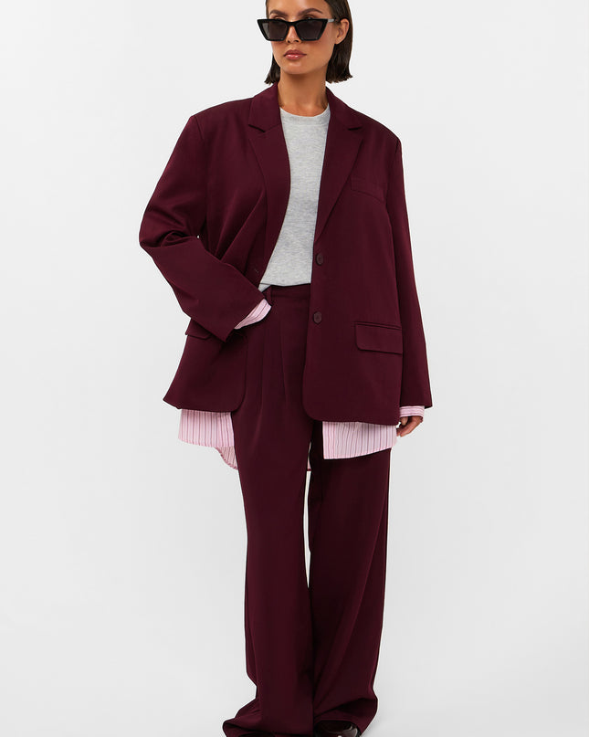 Studio Amaya Jackie Pants Bordeaux