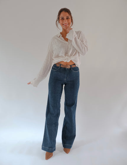 Mac Wide Leg Dream Hose authentisch