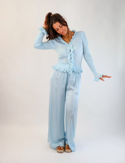 Charlot Strickjacke Hellblau