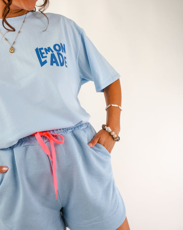 Lemon T-Shirt Hellblau