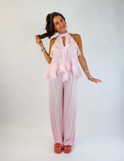 Seidenhose rosa