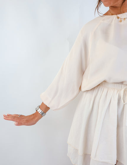 Smith&Soul Lyocell Bluse Beige