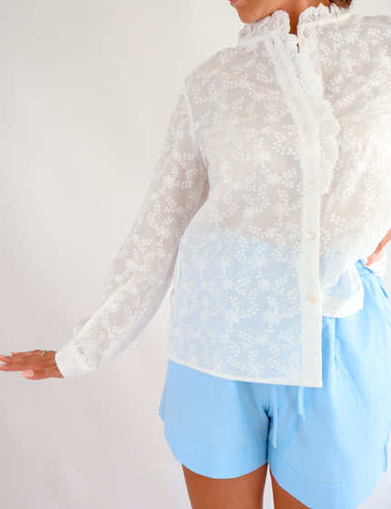 Mariage Bluse Weiß