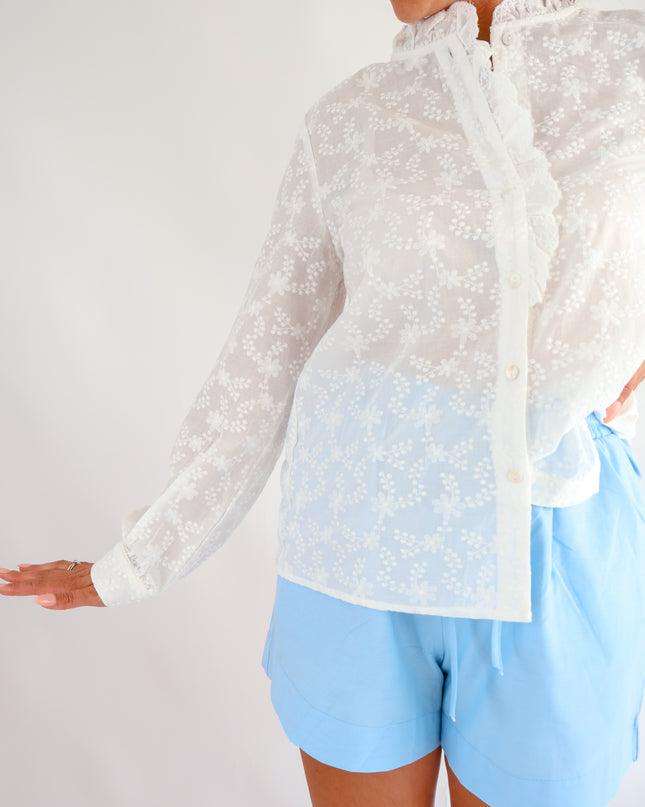 Mariage Bluse Weiß